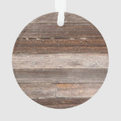 Oude Wooden buitenwand van een boerderij Ornament (achterkant)