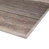 Oude Wooden buitenwand van een boerderij Snijplank (Hoek)