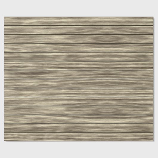 Oude Wooden Textuur Cadeaupapier (Vlak)