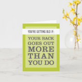 Oude worden: er komt meer terug dan je doet kaart (Gele Bloem)