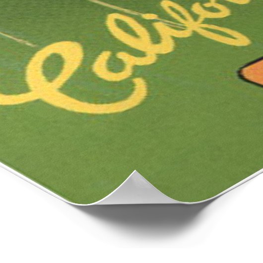  oude wortelgroenten en -fruit poster (Hoek)