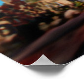 Oude wortels van Canyon Road Poster (Hoek)