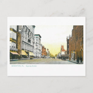 Oude Wyoming Avenue, Scranton, Pennsylvania Briefkaart