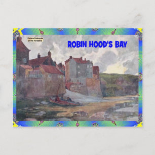 OUDE YORKSHIRE - ROBIN HOOD'S BAY BRIEFKAART