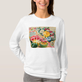 Oude zaadpakket grappig erfstuk tuinman  t-shirt