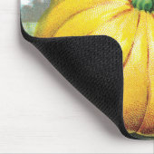 Oude Zaadpakket Label Kunst, Halloween Pompoen Muismat (Hoek)