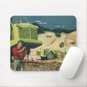 Oude Zakelijke, Bouwplaats met Landmeter Muismat (Met muis)