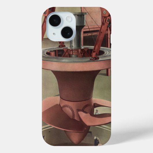 Oude Zakelijke Onderneming, Reus Energiebedrijf vo Case-Mate iPhone Case (Achterkant)