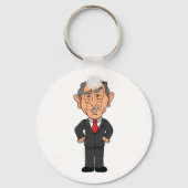 Oude zakenman sleutelhanger (Voorkant)