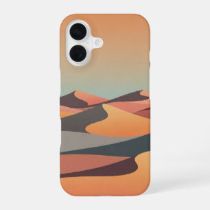 Oude zandduinen iPhone 16 hoesje