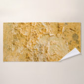 Oude zandsteentextuur.stone, textuur, abstract, en badhanddoek (Badhanddoek)