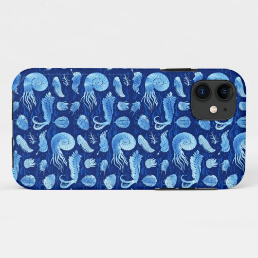 Oude zeeen: Trilobites, Anomalocaris... Case-Mate iPhone Case (Achterkant (horizontaal))