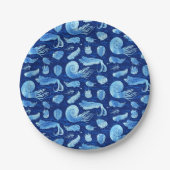 Oude zeeen: Trilobites, Anomalocaris.. Papieren Bordje (Voorkant)