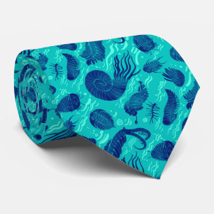 Oude zeeen: Trilobites, Anomalocaris... Stropdas