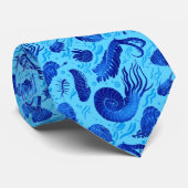 Oude zeeen: Trilobites, Anomalocaris... Stropdas (Opgerold)