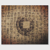 Oude zeehond, Nou Being, Tea & Tao - China Cadeaupapier (Vlak)