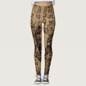 Oude zeehond, Nou Being, Tea & Tao - China Leggings (Voorkant)