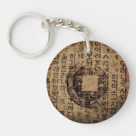 Oude zeehond, Nou Being, Tea & Tao - China Sleutelhanger
