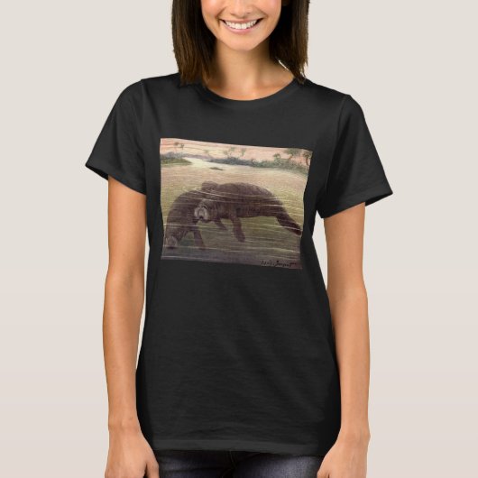 Oude zeekoeien, zeezoogdieren t-shirt (Voorkant)