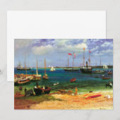 Oude zeelandschap, Nassau haven van Bierstadt (Voorkant / Achterkant)