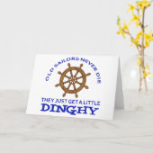 Oude zeelieden kaart (Gele Bloem)