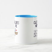 Oude zeelieden mok (Midden)