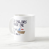 Oude zeelieden mok (Voorkant links)