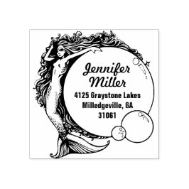 Oude Zeemeermin Retouradres Stempel