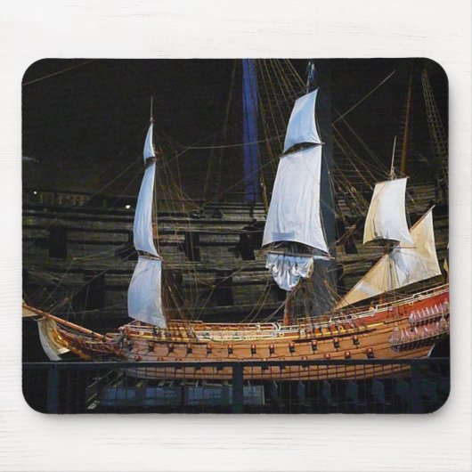 Oude zeepaardmousepad muismat (Voorkant)