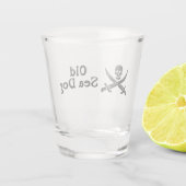 Oude Zeerover Shotglas Shot Glas (Achterkant)