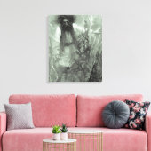 Oude zeerovers, Captain Goldsack door Howard Pyle Canvas Afdruk (Insitu (Woonkamer))