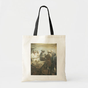 Oude zeerpiraten, voorbereiding op muiterij door N Tote Bag