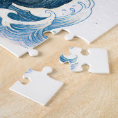 Oude Zeiler met Zeehond Legpuzzel (Zijkant)