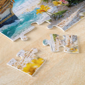 Oude zeilschip legpuzzel (Zijkant)