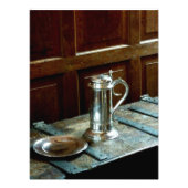 Oude zilver en eik foto afdruk (Voorkant)