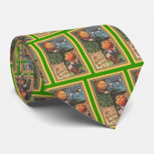 Oude zingende pompoenman stropdas (Opgerold)