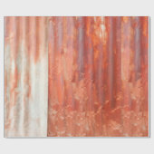 Oude zinkachtergrond in  stijl. Rustwand Cadeaupapier (Vlak)