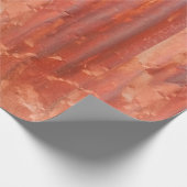 Oude zinkachtergrond in  stijl. Rustwand Cadeaupapier (Hoek)