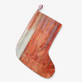 Oude zinkachtergrond in  stijl. Rustwand Kleine Kerstsok (Voorkant (Hangend))