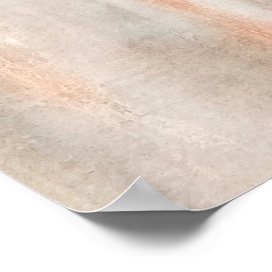 Oude zinkachtergrond in  stijl. Rustwand Poster (Hoek)