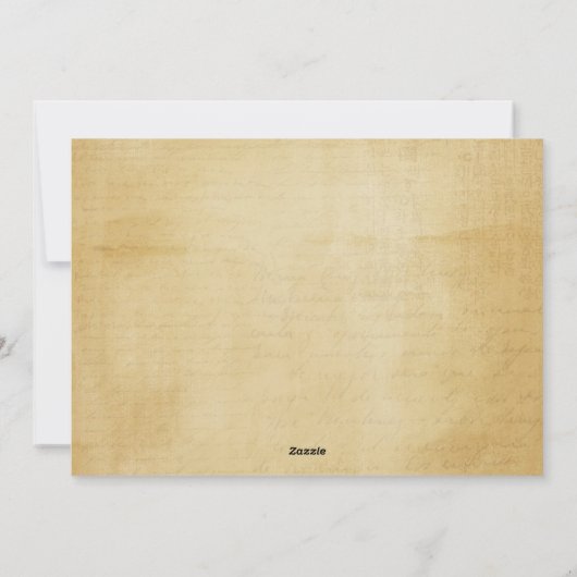 Oude Zoete Liefde Vakantie Fotokaart Feestdagenkaart (Achterkant)