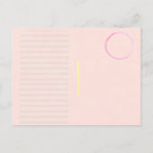 Oude Zoete Reisprenskaarten Briefkaart (Achterkant)