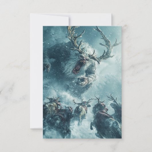 Oude Zombiedemon van Ijs Kaart (Voorkant)