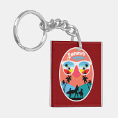 Oude Zomer Design-68265 Sleutelhanger (Voorkant Links)