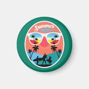 Oude Zomer Ontwerp-68265 Magneet