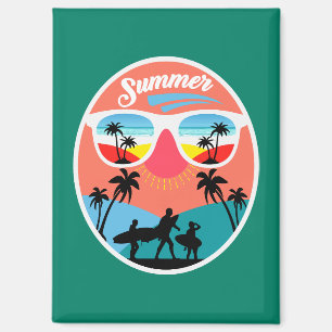 Oude Zomer Ontwerp-68265 Magneet