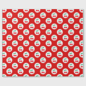 Oude Zomer Witte & Rode Kersen Cadeaupapier (Vlak)