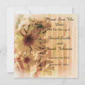 Oude Zonnebloem Save The Date Aankondiging (Achterkant)