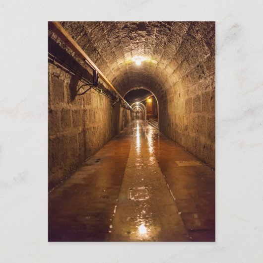 Oude zoutmijn tunnel Alte Saline Briefkaart (Voorkant)