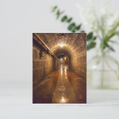 Oude zoutmijn tunnel Alte Saline Briefkaart (Staand voorkant)